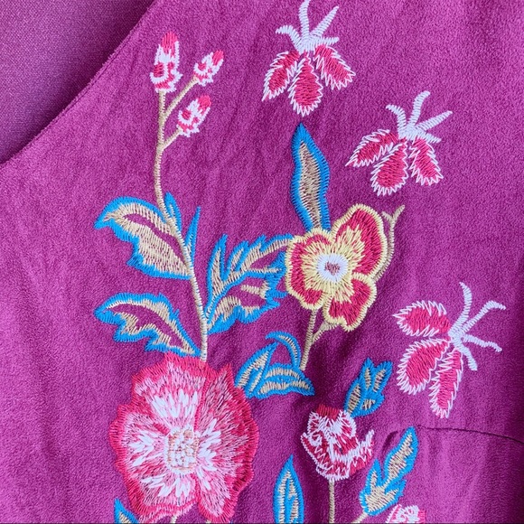 ALTAR’D STATE boho tunic top embroidery bell small - Picture 4 of 9